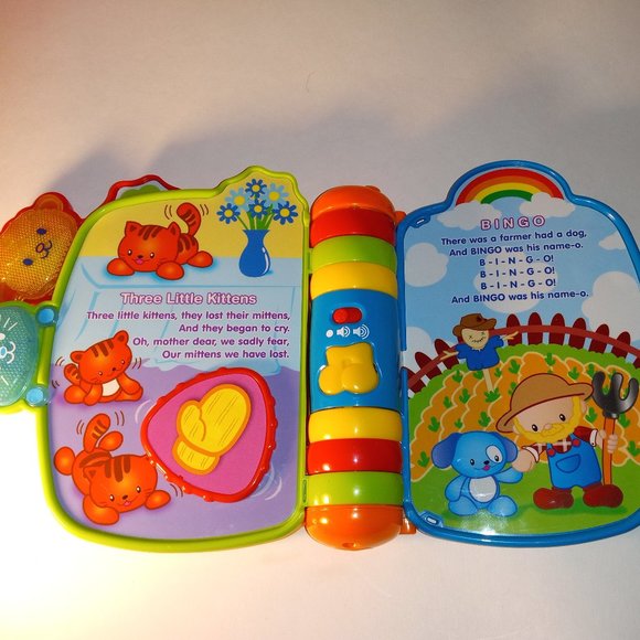 VTech Musical Rhymes Books Baby &Toddler Toy Educational Learn LOT OF 2 - Picture 11 of 14